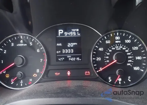 2017 Kia Forte Lx z USA, uszkodzony, nr VIN 3KPFK4A75HE053299